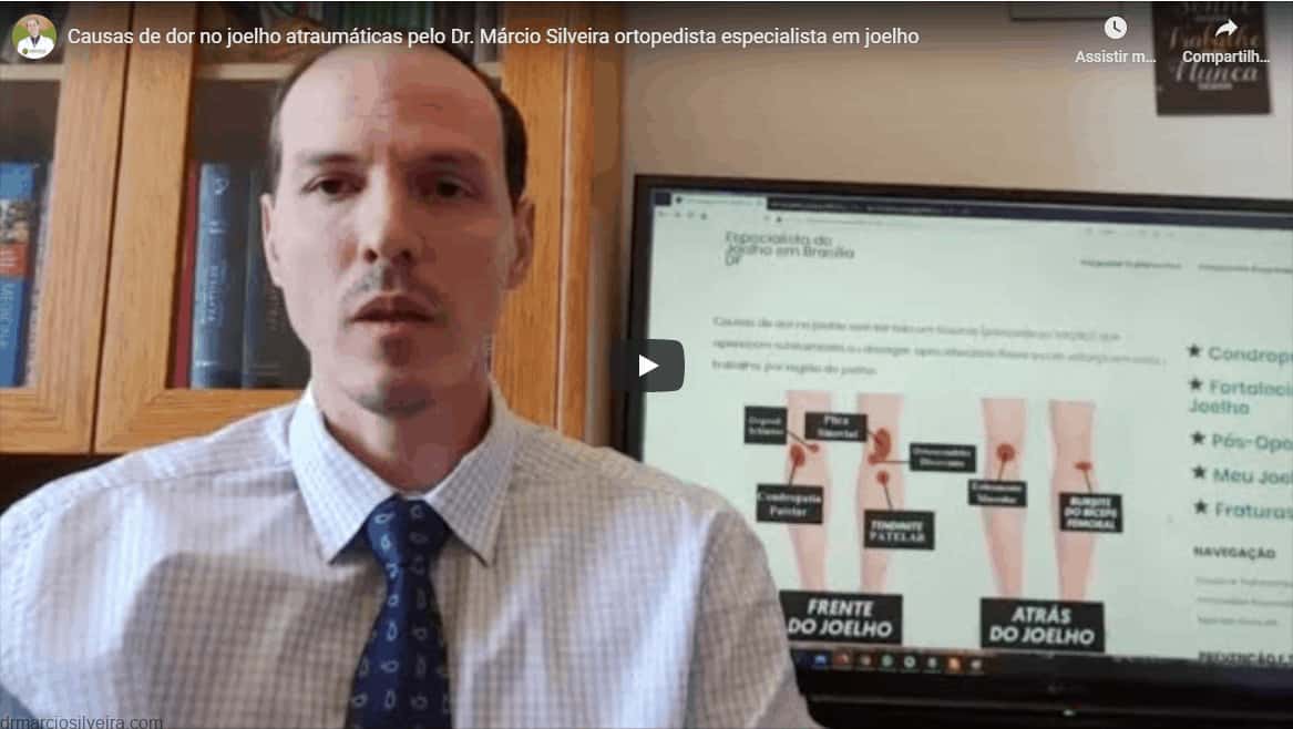Vídeos e entrevistas - especialista em joelho Brasília